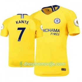 Chelsea Dres Kante 7 Gostujući 2018/19 Kratkih Rukava